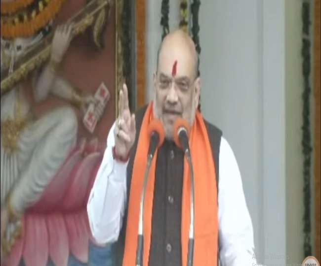 UP Election 2022:गोरखपुर कार्यकर्ता सम्मेलन में गृह मंत्री अमित शाह बोले- विपक्ष कितनी भी कोशिश कर ले, भाजपा 300 से ऊपर सीट पाएगी