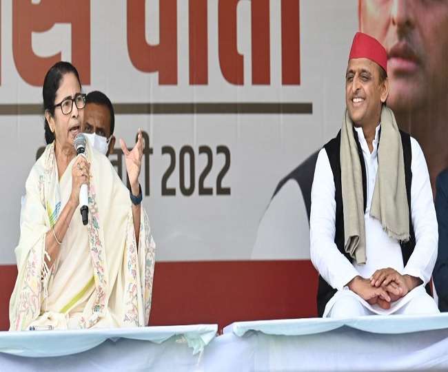 लखनऊ में ममता बनर्जी बोलीं, उत्तर प्रदेश से भाजपा गई तो देश से साफ हो जाएगी