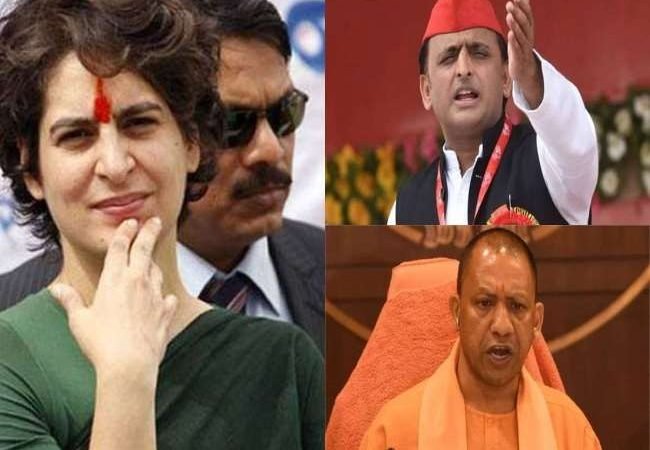 आजम खां के गढ़ में आज सीएम योगी का अखिलेश यादव और प्रियंका गांधी से होगा आमना-सामना