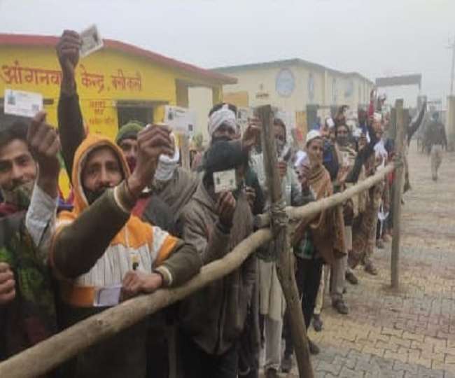 LIVE UP Election 2022 Phase 1 Voting : चार घंटे में कुल 20.03 प्रतिशत मतदान, शामली में चार घंटे में वोटिंग प्रतिशत बढ़ा तो अलीगढ़ में मतदाताओं में जोश कम