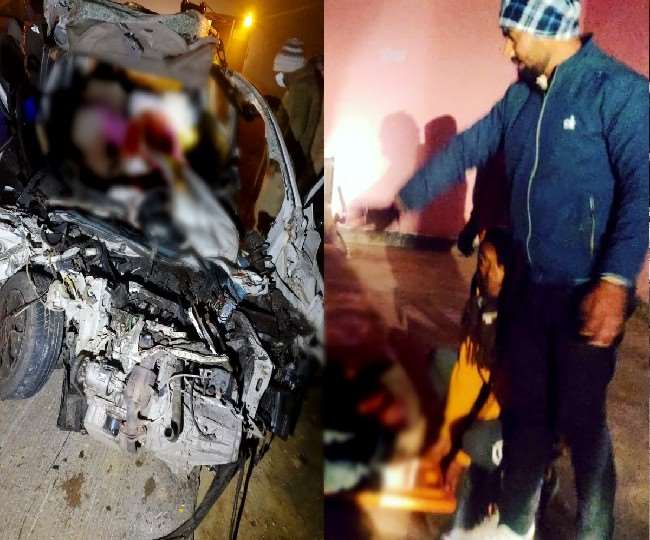 बाराबंकी में बड़ा सड़क हादसा, अयोध्या हाईवे पर पति-पत्नी और दो बच्चे समेत छह लोगों की मौत