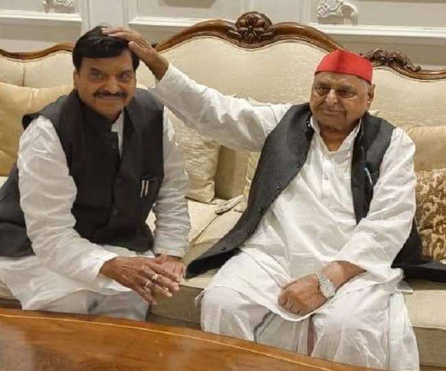 UP Election 2022: समाजवादी पार्टी कुनबा की इटावा से करहल पर नजर, शिवपाल सिंह यादव ने लिया मुलायम सिंह यादव का आशीर्वाद