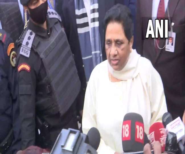 UP Election 2022: लखनऊ में मतदान के बाद मायावती का बड़ा बयान, बोलीं-समाजवादी पार्टी के खुश नहीं हैं मुसलमान