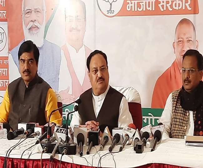 UP Election 2022: सपा पर बरसे जेपी नड्डा, कहा- आतंकियों से प्रेम की वजह बताएं अखिलेश यादव