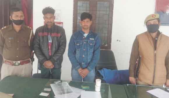 पुलिस ने नशा तस्कर समेत दो को भेजा जेल
