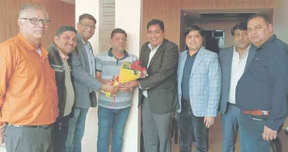 आईआईए के पदाधिकारियों ने किया अतिथियों का स्वागत