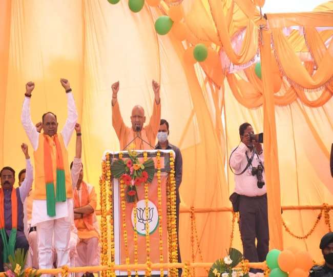 UP Election 2022: बाराबंकी में बोले सीएम योगी, अब कोई माई का लाल कांवड़ यात्रा और दुर्गा प्रतिमा का विसर्जन नहीं रोक सकता