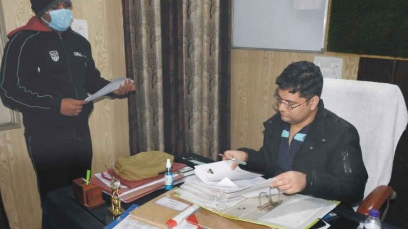 एसएसपी ने किया देहात कोतवाली का औचक निरीक्षण