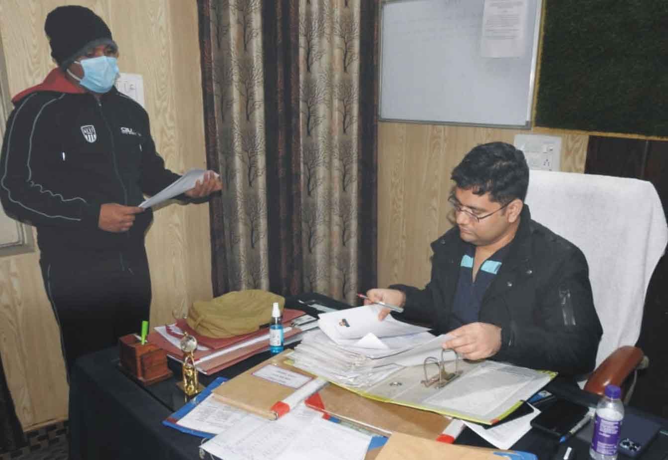 एसएसपी ने किया देहात कोतवाली का औचक निरीक्षण