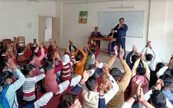 तीन दिवसीय शिविर का शुभारंभ