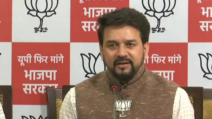 UP Polls 2022: अखिलेश के चार यार, ‘गुंडे, माफिया, आतंकी और भ्रष्टाचार’: अनुराग ठाकुर