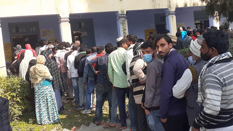 नकुड में पाचं बजे तक 71 फिसदी मतदान