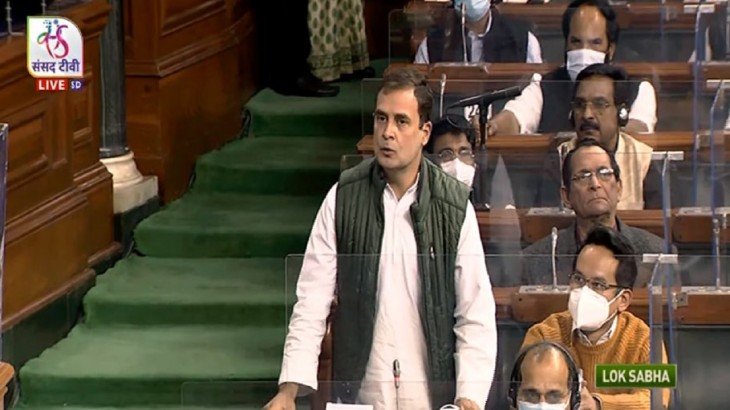 लोकसभा में राहुल गांधी बोले- केंद्र की नीति की वजह से चीन-पाकिस्तान साथ आए