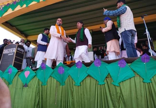 UP Election 2022 : आजमगढ़ में बोले ओवैसी – ‘हम गोलियों से नहीं बल्कि अल्‍लाह से डरते हैं’