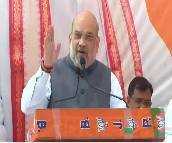 UP Election 2022: अमित शाह गाजीपुर में बोले- भाजपा सरकार ने उत्तर प्रदेश को माफिया राज की कमर तोड़ी