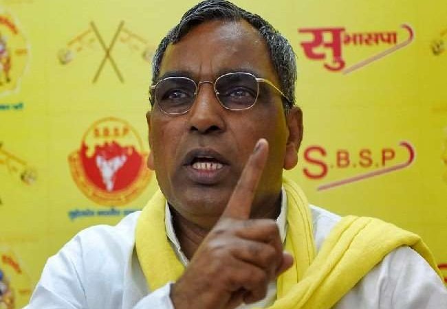 UP Election 2022: ओपी राजभर ने कहा- हमारे गठबंधन से घबरा गई भाजपा, हताश होकर ईवीएम में की जा रही गड़बड़ी