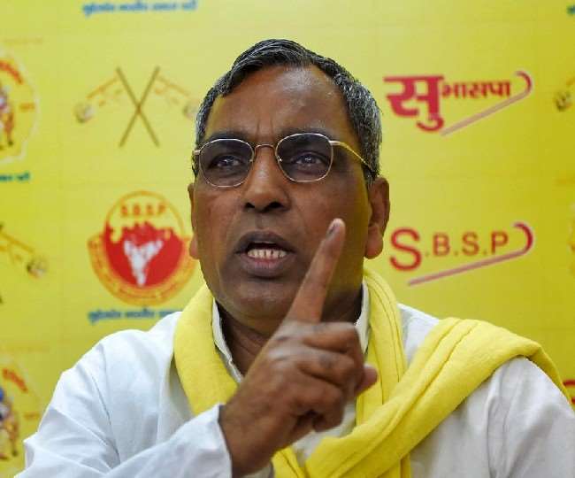 UP Election 2022: ओपी राजभर ने कहा- हमारे गठबंधन से घबरा गई भाजपा, हताश होकर ईवीएम में की जा रही गड़बड़ी
