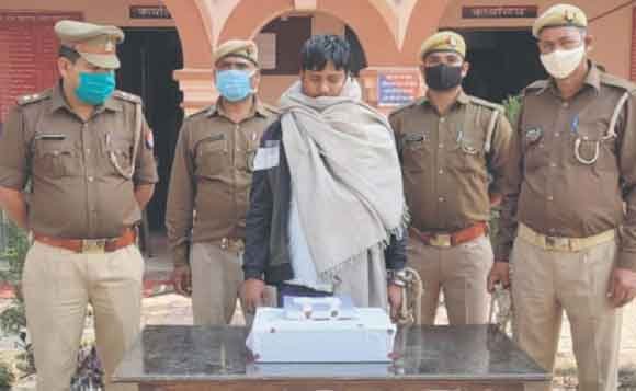 फर्जी रायल्टी प्रकरण में पुलिस ने दबोचा वांछित आरोपी