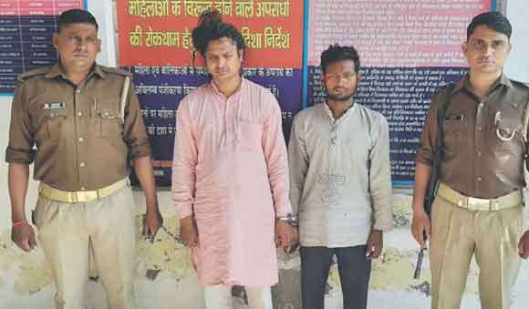 पुलिस ने दबोचे दो नशा तस्कर, हेरोइन बरामद