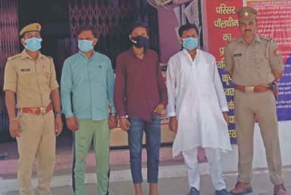 अलग-अलग मामलों में तीन आरोपियों को किया गिरफ्तार
