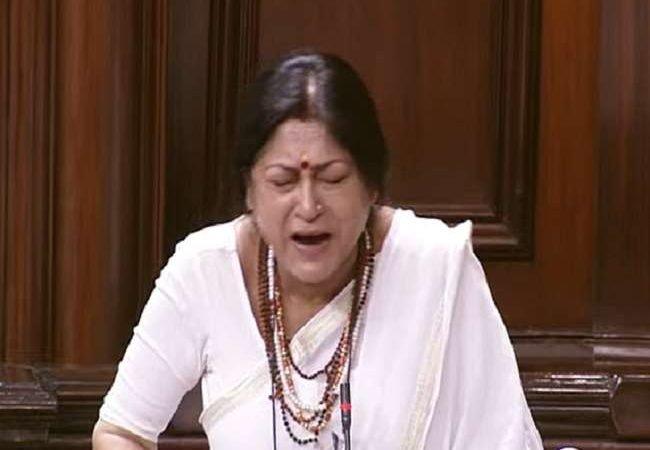 बीरभूम हिंसा: राज्यसभा में फूट-फूटकर रोईं भाजपा सांसद रूपा गांगुली, बोलीं- बंगाल अब रहने लायक नहीं