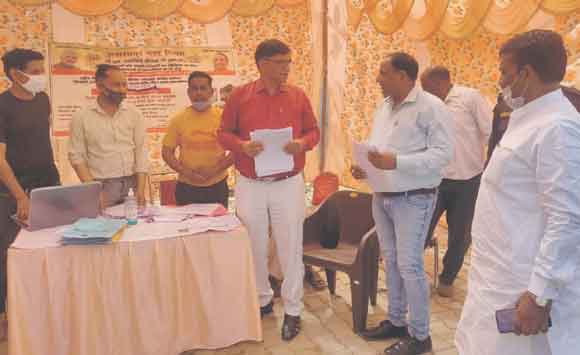 पीएम स्वनिधि के तहत किया गया मेगा कैंपों का आयोजन