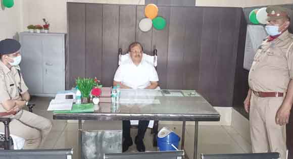 एडीजी रेलवे ने किया जीआरपी थाने का निरीक्षण, दिए दिशा-निर्देश