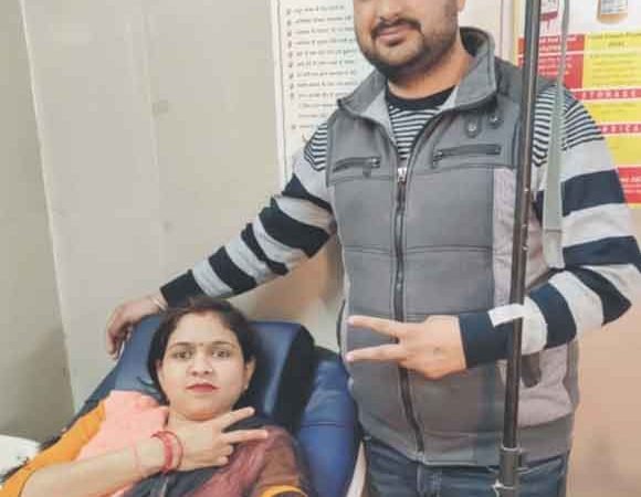 एफबीडी ट्रस्ट के पदाधिकारियों ने किया स्वैच्छिक रक्तदान