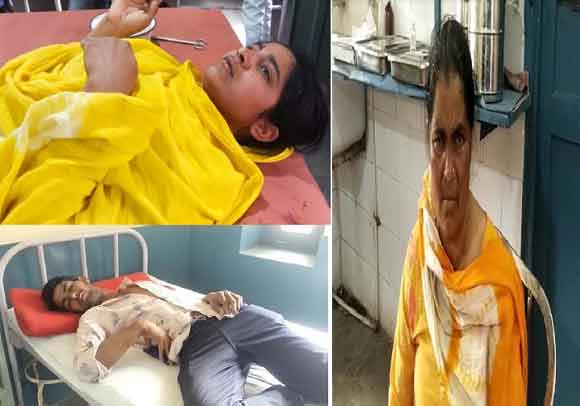 गांव कुेन्दुकी में रंजिश के चलते हुऐ झगडे में जमकर चले लाठी-डण्डे व धारदार हथियार