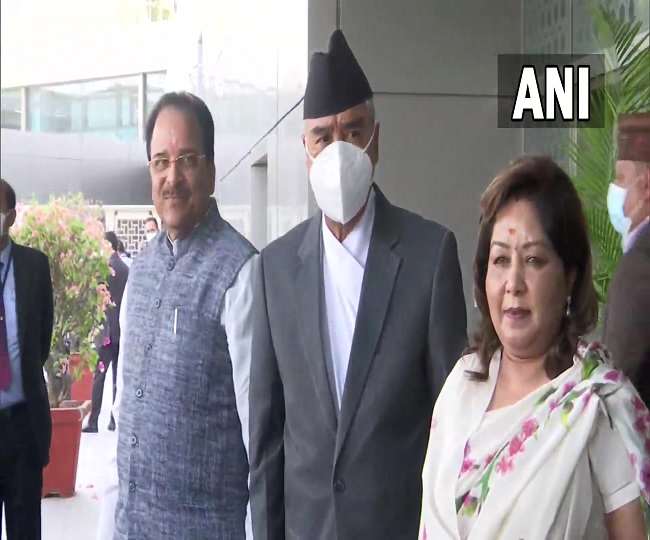 नई दिल्ली पहुंचे नेपाल के प्रधानमंत्री शेर बहादुर देउबा, विदेश मंत्री एस जयशंकर से आज करेंगे मुलाकात