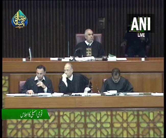 Pakistan National Assembly LIVE: सरकार चाहती है विदेशी साजिश पर बहस, विपक्ष चाहता है अविश्‍वास प्रस्‍ताव पर हो वोटिंग