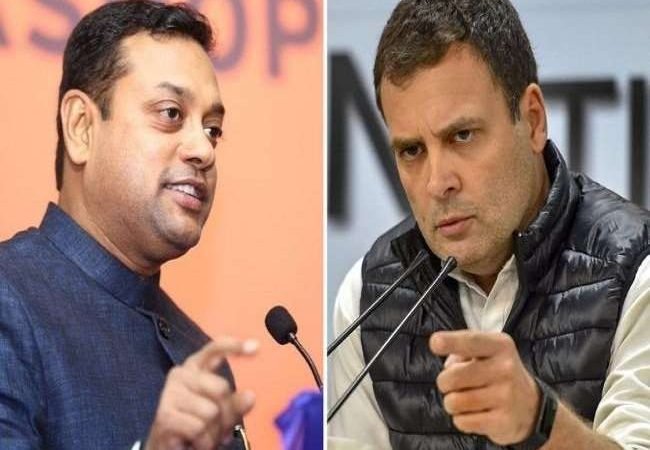भगवान राम पर टिप्पणी को लेकर भाजपा नेता संबित पात्रा ने राहुल गांधी पर साधा निशाना