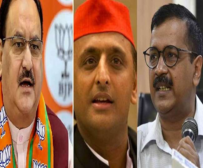 ‘वैक्सीन लगवाई और बताया भी नहीं’ इशारों में जेपी नड्डा का अखिलेश यादव-अरविंद केजरीवाल पर तंज