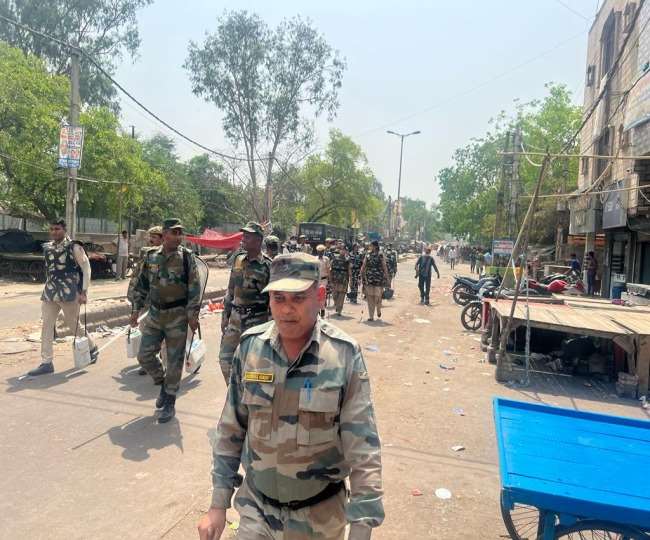 हिंसा का साजिशकर्ता अंसार गिरफ्तार, भारी संख्या में पुलिस व रैपिड एक्शन फोर्स तैनात