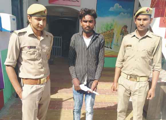 अवैध तमंचे के साथ दबोचा शातिर बदमाश