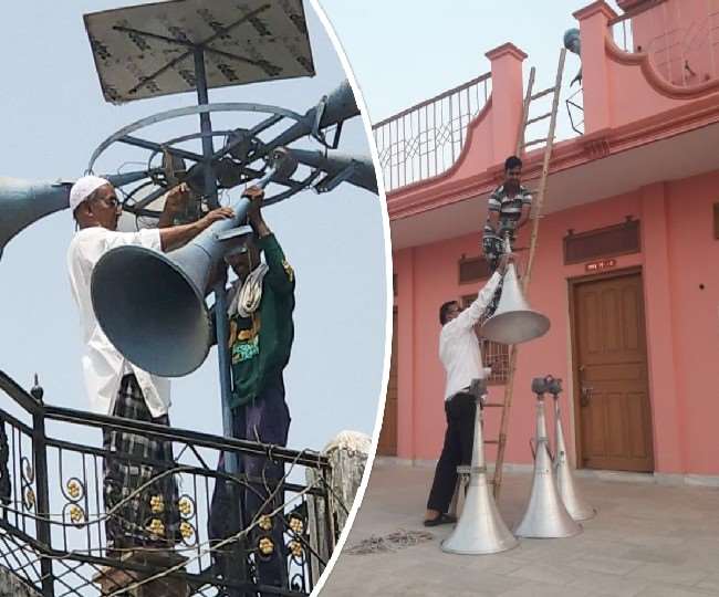 लाउडस्पीकर पर घमासान के बीच योगी सरकार का शानदार काम, तीन दिन में उतरवाये 21963 और 42 हजार की आवाज धीमी