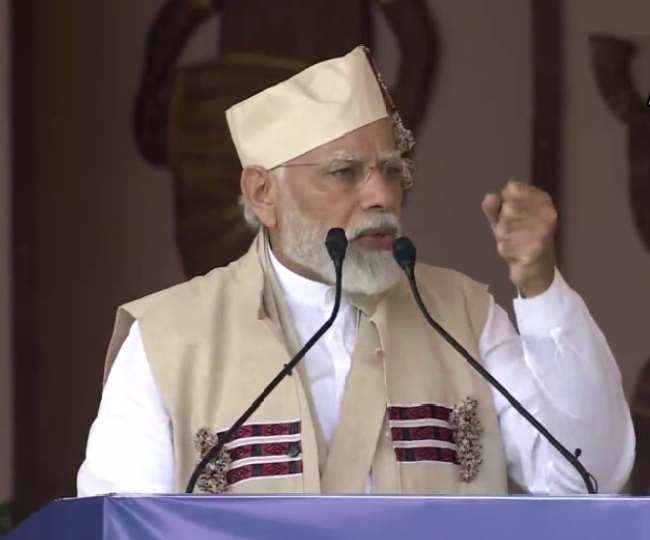 असम दौरे पर पीएम मोदी, कहा- डबल इंजन की सरकार में सबका साथ, सबका विकास
