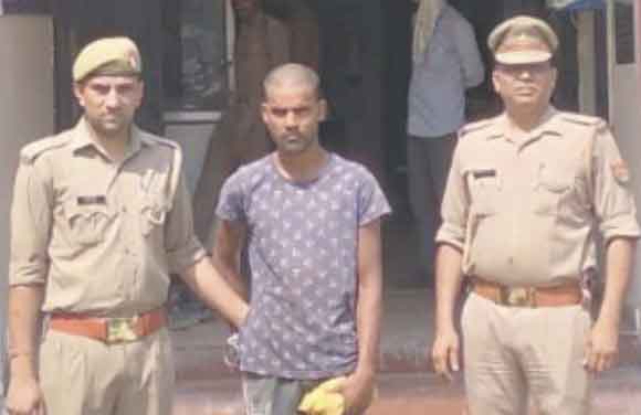 मुठभेड़ में पुलिस ने गिरफ्तार किया शातिर खानाबदौस बदमाश