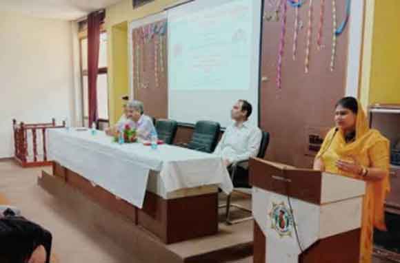 शोभित विश्वविद्यालय गंगोह में मिशन शक्ति तृतीय चरण के अंतर्गत सेमिनार का आयोजन