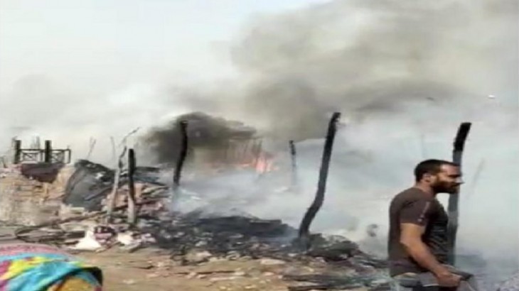 गुरुग्राम : मानेसर में कूड़े के ढेर में भीषण आग, मौके पर दमकल की 35 गाड़ियां