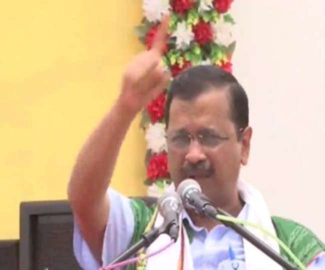 भरूच में अरविंद केजरीवाल बोले-हमें एक मौका दो, हम आपकी गरीबी दूर कर देंगे