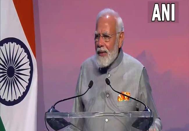 पीएम मोदी ने कहा, दुनिया को तबाह करने में हिंदुस्तानियों की कोई भूमिका नहीं, हम तो पौधे में भी परमात्मा देखते हैं