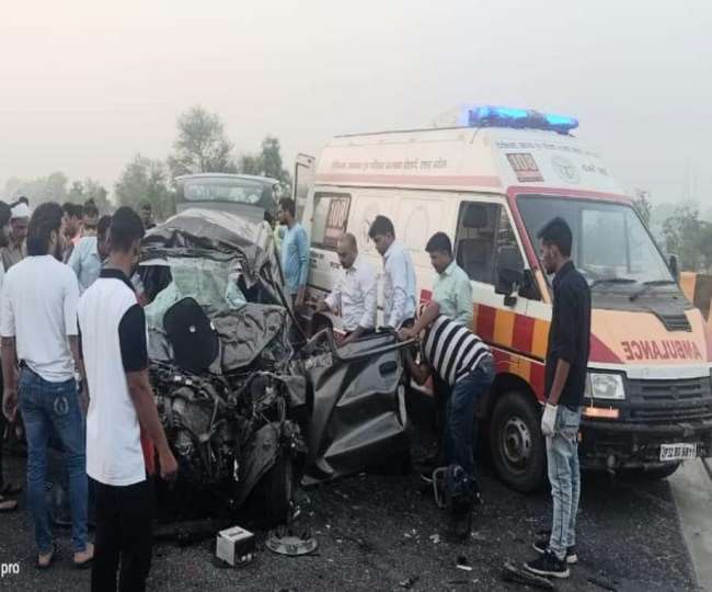 यमुना एक्सप्रेस वे पर भीषण सड़क हादसा, हरदोई के एक ही परिवार के सात लोगों की मौत, प्रधानमंत्री और मुख्‍यमंत्री ने जताया दुख