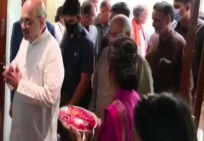 Gujarat BJP Chintan Shivir: गुजरात भाजपा के ‘चिंतन शिविर’ में शिरकत करने पहुंचे अमित शाह