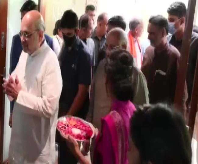 Gujarat BJP Chintan Shivir: गुजरात भाजपा के ‘चिंतन शिविर’ में शिरकत करने पहुंचे अमित शाह