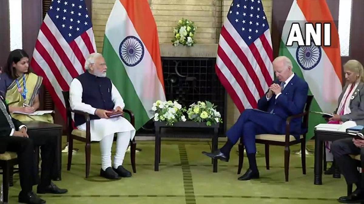 पीएम मोदी और अमेरिकी राष्ट्रपति जो बाइडन के बीच टोक्यो में हुई द्विपक्षीय वार्ता