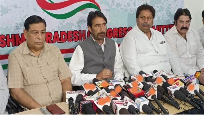 Jammu Kashmir: सिद्धू मूसेवाला की हत्या के लिए पंजाब की आम आदमी पार्टी की सरकार जिम्मेदार : जीए मीर