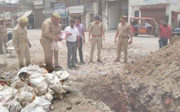 माल मुकदमाती की अवैध शराब को कराया नष्ट