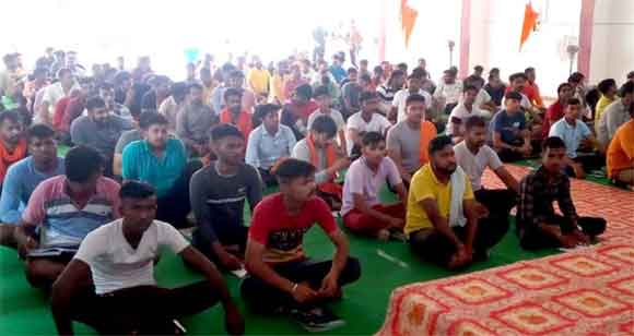 बजरंग दल प्रशिक्षण वर्ग दूसरा दिन: बजरंगियों ने आत्मरक्षा के साथ-साथ बढ़ाया बौद्धिक ज्ञान
