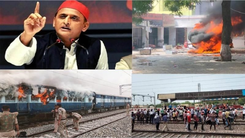 अख‍िलेश यादव ने अग्निपथ योजना को लेकर सरकार पर कसा तंज, बोले- युवा विरोधी सत्ता को भस्म कर देगी विरोध की ज्वाला